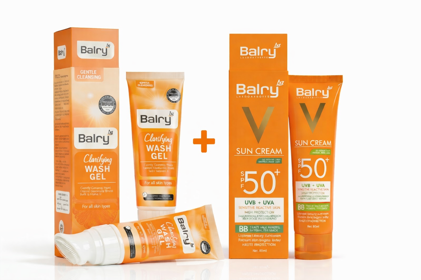 Combo de protección en 2 Pasos Face Wash VIT-C + Sun Cream